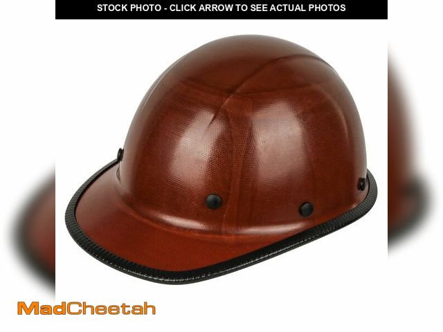 Lot 74-12712464 - GREEN DEVIL Fiberglass Full Brim Hard Hat OSHA &amp; ANSI Rated Fiber Hardhat for Men with Brim Guar...