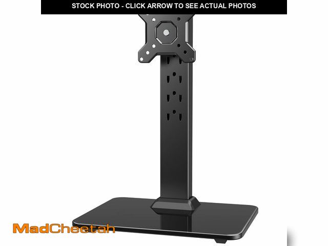 Lot 74-12877587 - HUANUO Monitor Stand, Freestanding VESA Mount for 13 to 34 Inch Screens, Holds up to 44lbs, 5 Height...