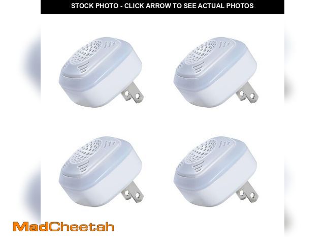 Lot 74-12976278 - OWLTRA OW-5 Ultrasonic Rodent Repellers 4 Pack, Effectively Repel Rodents While 100% Silent &amp; Sa...