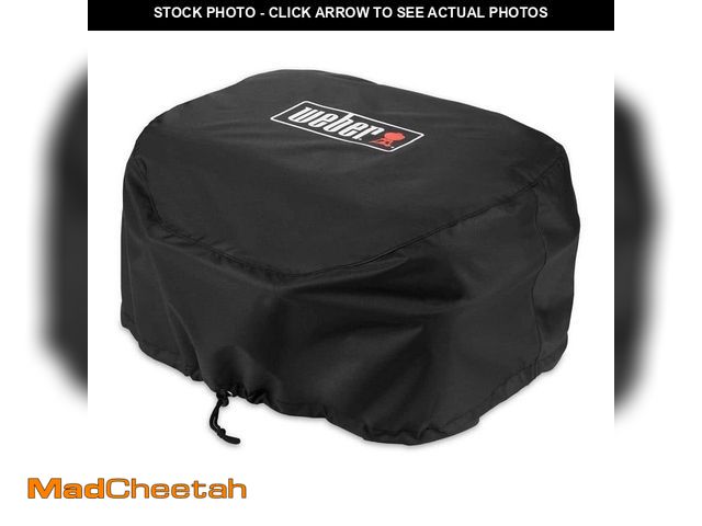 Lot 74-14597619 - Weber Lumin Electric/Compact Electric Premium Grill Cover 7197 - UNUSED