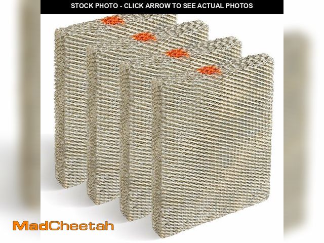Lot 74-13957265 - 4Pack 35 Water Panel Humidifier Replacement Filter Made of Aluminum Mesh Compatible with AprilAire W...