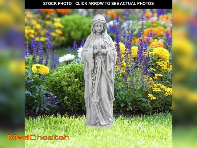 Lot 74-14286274 - DEORAB Virgin Mary Praying Statue 29.9 Inch Tall Outdoor Garden Religious Decorations Statue Clearan...