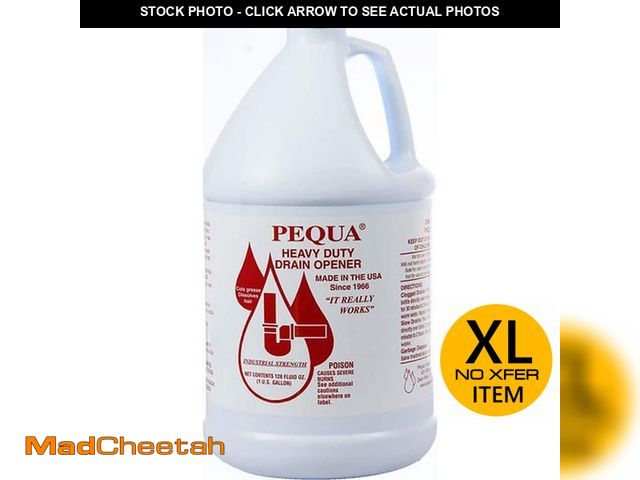 Lot 74-14222341 - 1 Gal. Heavy-Duty Drain Opener Drain Openers and Chemicals (pallet of 44)(MUST PICK UP IN 7 DAYS!!!)...