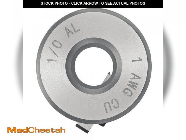 Lot 74-12305533 - DEWALT DCE1511 Bushing 6 AWG THHN CU - UNUSED