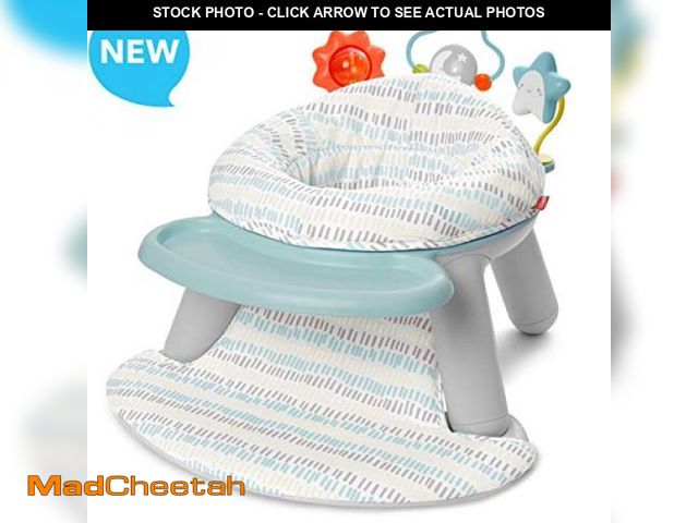 Lot 74-12029750 - Skip Hop 2-in-1 Sit-up Activity Baby Chair, Silver Lining Cloud - UNUSED