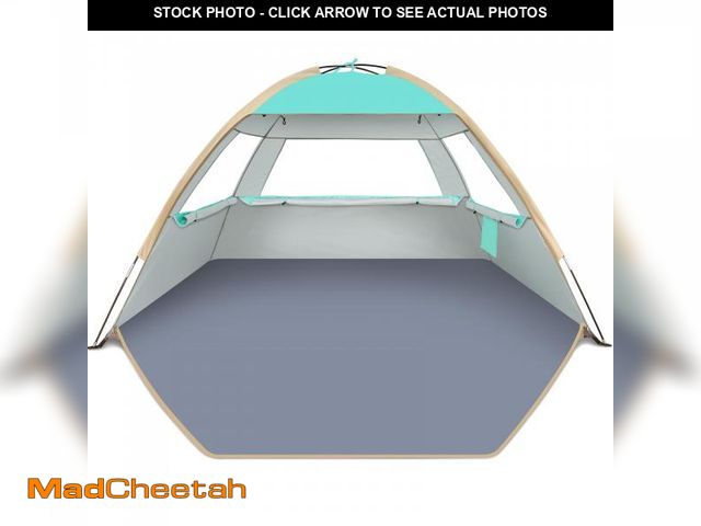 Lot 74-12216268 - Gorich Beach Tent Sun Shelter for 3/4-5/6-7/8-10 Person with UPF 50Ã¯Â¼â¹ UV Protection, Lightweigh...