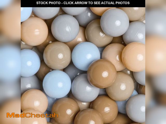 Lot 74-12712375 - GOGOSO Ball Pits Balls for Toddlers 1-3, Plastics Shape Ball Non-Phthalate Non-BPA Non-Toxic 2.2-Inc...