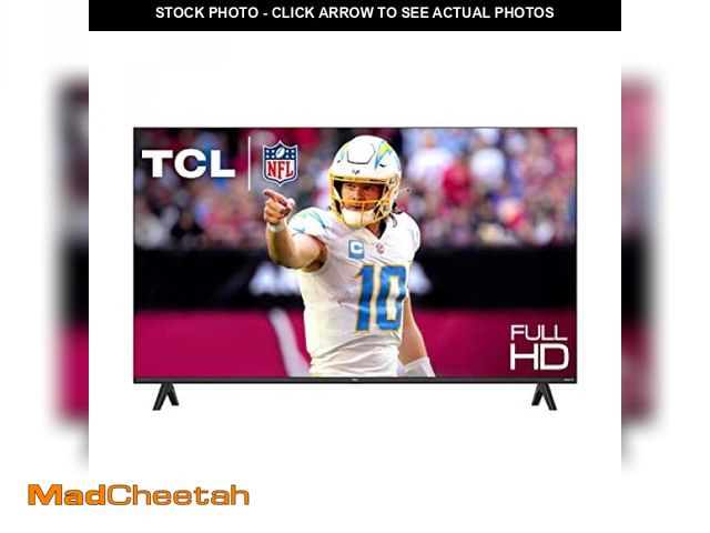 Lot 74-12161324 - TCL 40-Inch Class S3 1080p LED Smart TV with Roku TV (40S350R, 2023 Model), Compatible with Alexa, G...