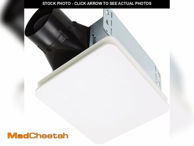 Lot 74-13793872 - Broan-NuTone Bathroom Exhaust Fan Easy Retrofit without Attic Access, Quiet 1.5 Sones, Effective Ven...