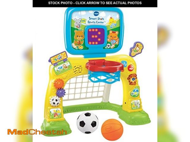 Lot 74-12137371 - VTech Smart Shots Sports Center (Frustration Free Packaging), Yellow, Standard - UNUSED