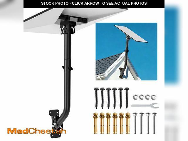 Lot 74-14432163 - Starlink Gen 3 Mount, Adjustable Starlink Roof/ Wall Mount Kit for V3 Star Link Standard Dish, Stain...
