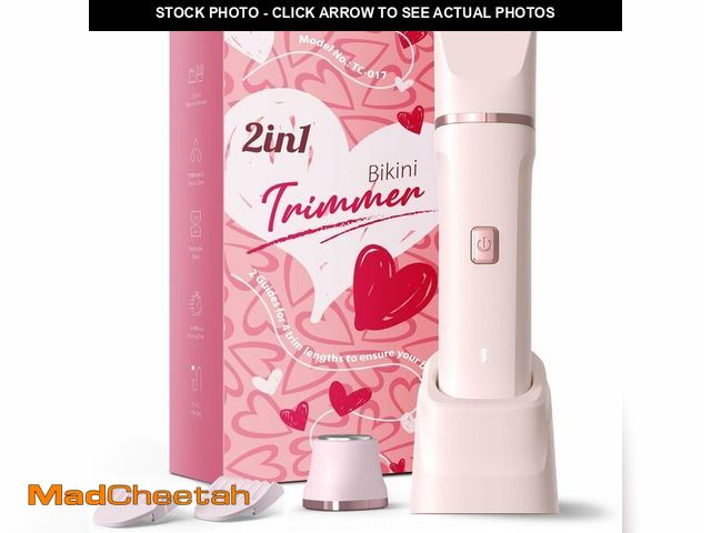 Lot 74-13629551 - Risina Bikini Trimmer for Women - Painless Electric Razors for Silk Skin,Cordless Body Shaver for Tr...