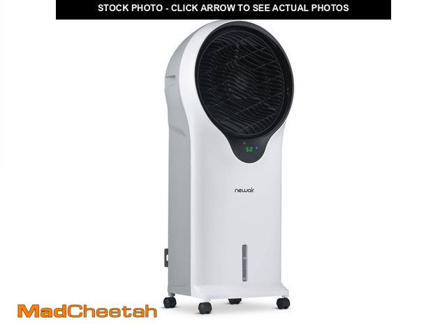 Lot 74-12656003 - NewAir 470 CFM, 3 speed Portable Evaporative Cooler and Fan for 250 sq. ft. Cooling Area - UNUSED