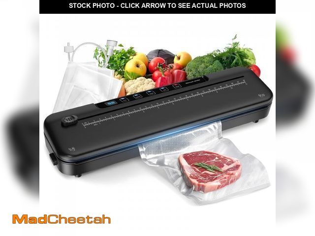 Lot 74-12221977 - Vacuum Sealer Machine for Food Preservation, 6-in-1 Food Sealer for Freshness Storage, 75kpa Compact...