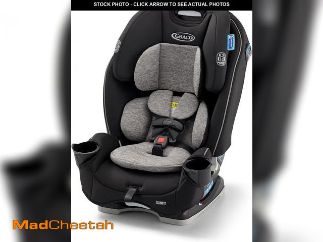 Lot 74-12210012 - Graco Slimfit 3-in-1 Convertible Car Seat, Ultra-Space-Saving Design, Jarret, Suitable for Rear and ...