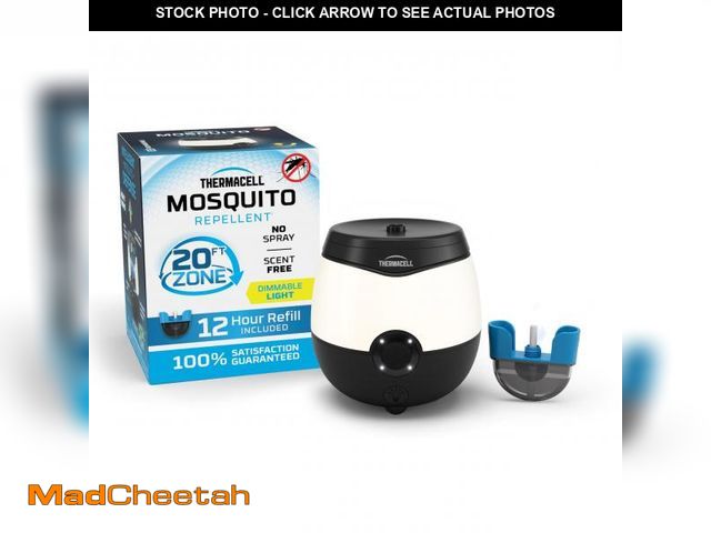 Lot 74-12314022 - Thermacell Patio Shield Mosquito Repellent E-Series Rechargeable Repeller; 20Ã¢â¬â¢ Mosquito Prote...