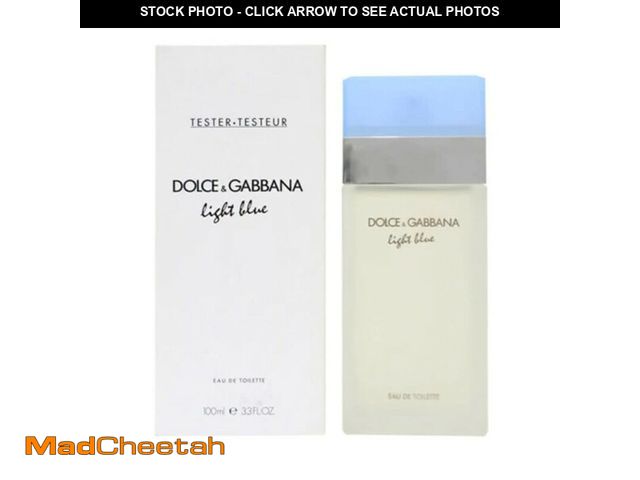 Lot 74-14085013 - Dolce &amp; Gabanna Ladies Light Blue EDT 3.38oz Tester Fragrances - UNUSED