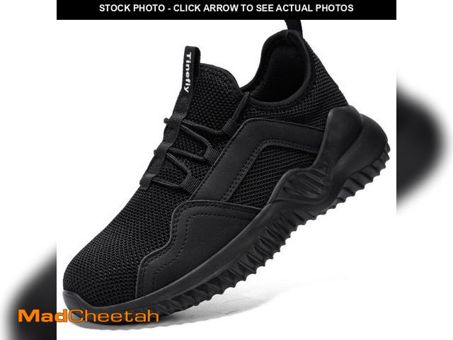 Lot 74-12183283 - Tinefiy Steel Toe Shoes for Women Lightweight Safety Shoes Comfortable Slip Resistant Indestructible...