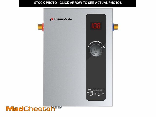 Lot 74-13575333 - ThermoMate Tankless Water Heater Electric, 11kW 240 Volt On Demand Instant Hot Water Heater for Poin...