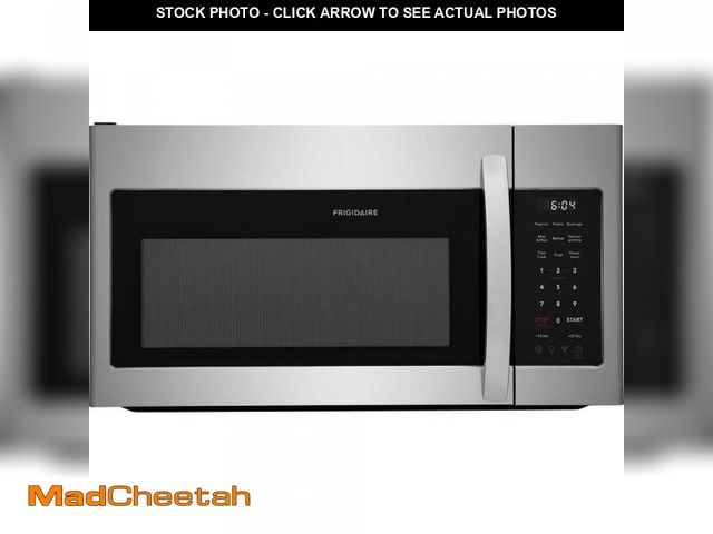 Lot 74-12409634 - Frigidaire 1.8 Cu. Ft. Over-The-Range Microwave in Stainless Steel - USED