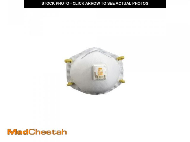 Lot 74-12145469 - 3MÃ¢âÂ¢ Cool Flow Paint Sanding Valved Respirator N95, 8511P10-DC-PS, Pack of 10 - UNUSED