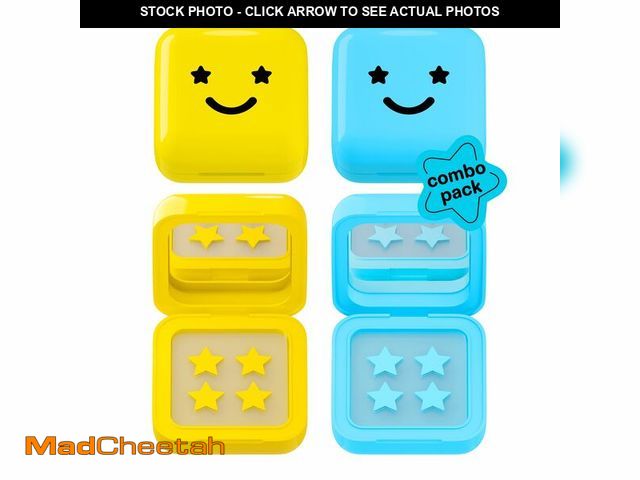 Lot 74-14364404 - Starface Hydro-StarÃ Yellow &amp; Blue Compact + Hydrocolloid Patch, 64 ct - UNUSED