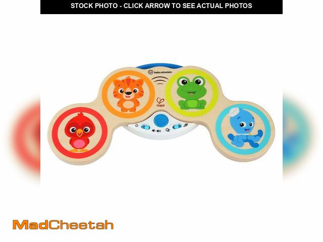 Lot 74-13540438 - Baby Einstein Magic Touch Wooden Drum Musical Toy, Ages 6 Months Plus - UNUSED