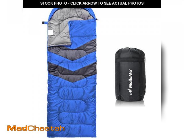 Lot 74-12439113 - MalloMe Sleeping Bags for Adults Cold Weather &amp; Warm - Backpacking Camping Sleeping Bag for Kids...