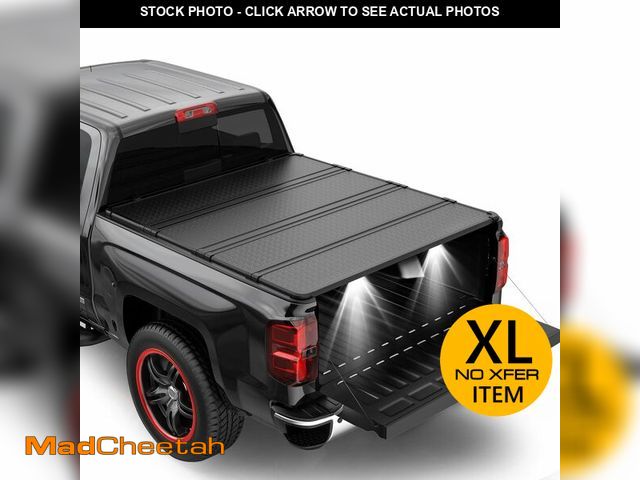 Lot 74-12693533 - Hard Quad Truck Bed Tonneau Cover for 2014-2018 Chevy Silverado GMC 1500, 2015-2018 Silverado/Sierra...