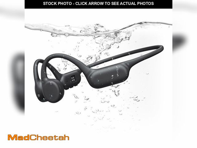 Lot 74-12682001 - PSIER Bone Conduction Headphones IPX8 Waterproof Swimming Headphones Open Ear Headphones with MP3 Mo...