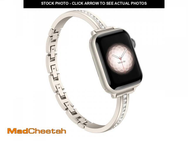 Lot 74-12218494 - Missair Bands Compatible with Apple Watch Band 38mm 40mm 41mm 42mm 44mm 45mm 46mm 49mm for Women, Sl...