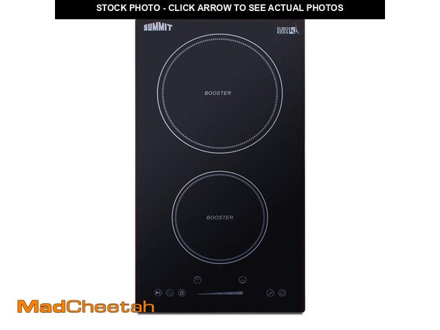 Lot 74-13792333 - Summit Appliance 12 in. Electric Induction Cooktop in Black with 2 Elements Including Power Boost - ...