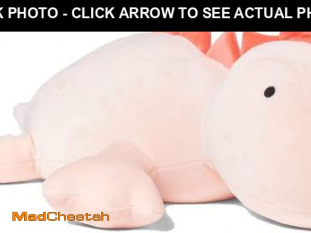 Lot 74-11552404 - KOWSI 1.4 LB Weighted Stuffed Stegosaurus Animals - 16 Inch Squished Long Dinosaur Jumbo Pillow - So...