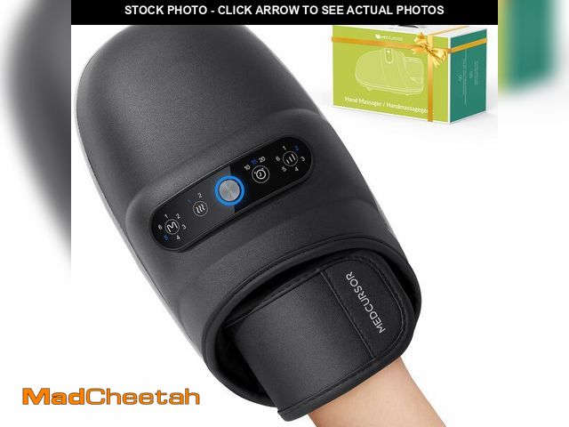 Lot 74-13963078 - Medcursor Cordless Hand Massager, 2026 Upgraded, Hand Massager with Heat and Compression, Hand Warme...