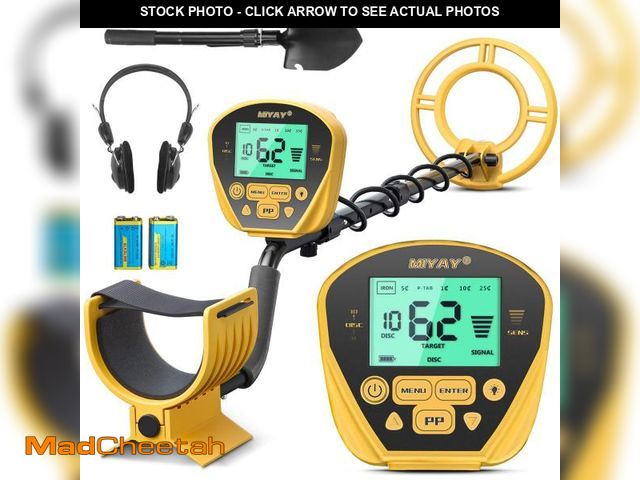 Lot 74-11981392 - MIYAY Metal Detector for Adults (German Patent 2024), Professional Metales Detectors with LCD Displa...