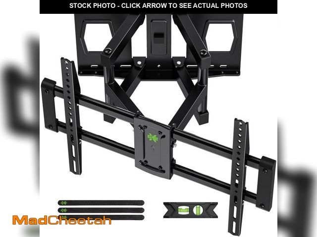 Lot 74-12114853 - Full Motion Mount, USX MOUNT UL Listed TV Wall Mount for Most 42-84 inch TVs, Holds up to 120lbs, Ma...
