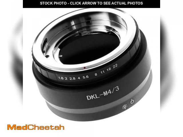 Lot 74-12312449 - Runshuangyu Lens Mount Adapter for Voigtlander Retina DKL Lens to Micro 4/3 M4/3 Panasonic GH3 G2 GH...