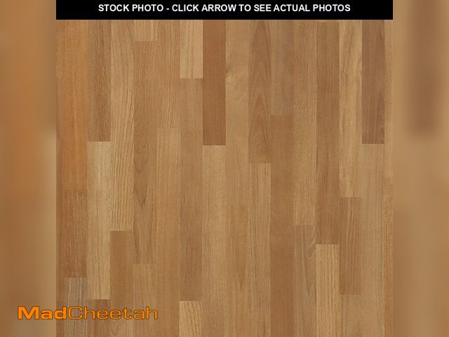 Lot 74-13623572 - CRE8TIVE Brown Butcher Block Contact Paper Wood Wallpaper Shiplap Peel and Stick Wallpaper Removable...