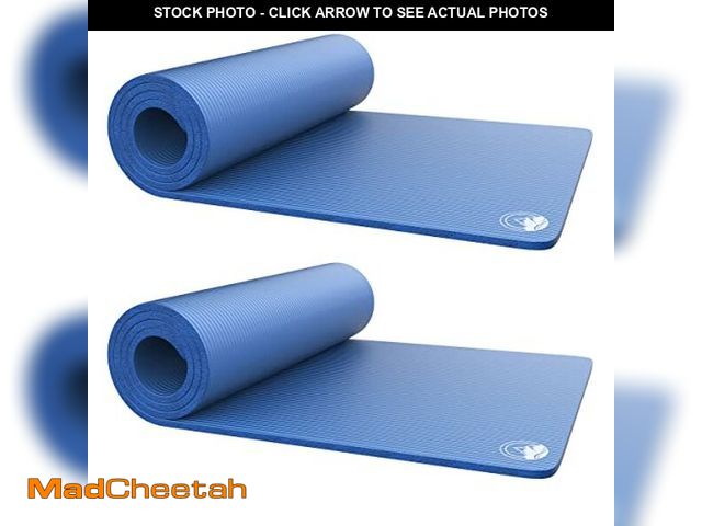 Lot 74-12664631 - (MISSING ONE) Set of 2 Foam Sleeping Mats for Camping - 0.5-Inch Waterproof Sleep Pad Set with Carry...