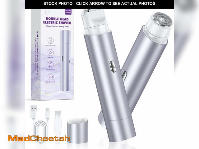 Lot 74-14270588 - NIPOO Face Shaver Trimmer Body Hair Shaver IPX7 Waterproof Womens Electric Razor for Arm, Purple - U...