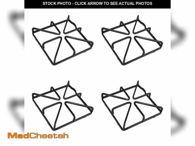 Lot 74-13778086 - WB31X20643 Burner Grates Compatible With GE Kenmore Hotpoint Stove Parts Burner Grate Models, Metal ...