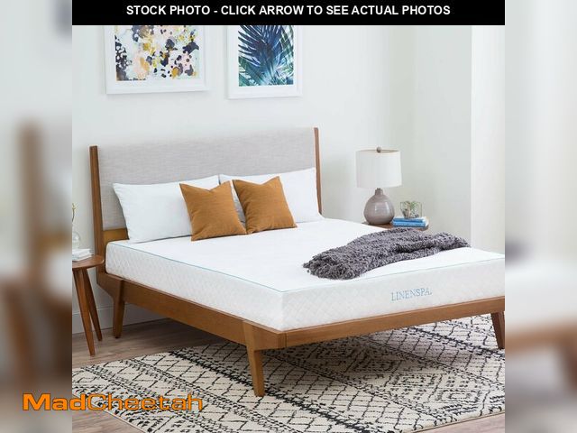 Lot 74-12659761 - LINENSPA 10 Inch Gel Memory Foam Mattress - Dual Layered - CertiPUR-US Certified - Medium Feel - 10 ...