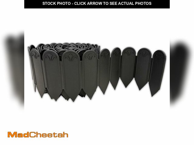 Lot 74-13713746 - DAIM FlexWall Edge Landscape Edging, Fancy Garden Edging for Landscaping, Sturdy Garden Fencing &amp...