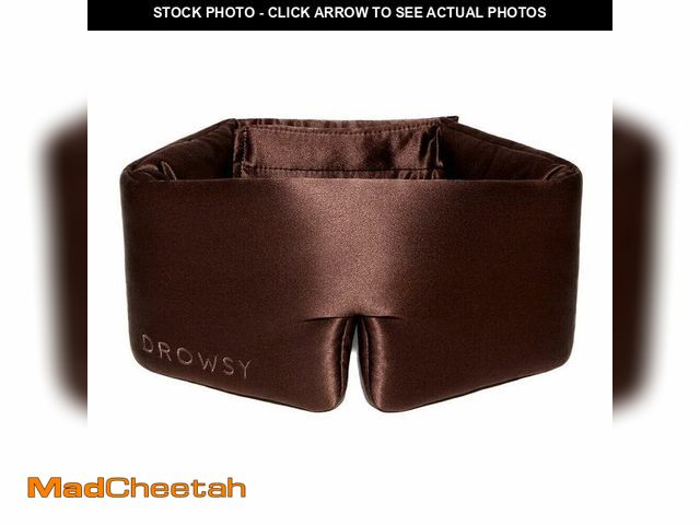 Lot 74-14266509 - DROWSY Silk Sleep Mask - Face-Hugging, Padded Cocoon for Luxury Sleep in Total Darkness - 100% Pure ...