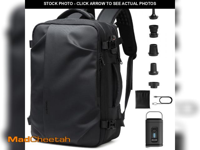 Lot 74-12113326 - Cusangel compression Vacuum Backpack for Travel with Portable Electric Vac Pump,Vacpack,Pocket Air P...