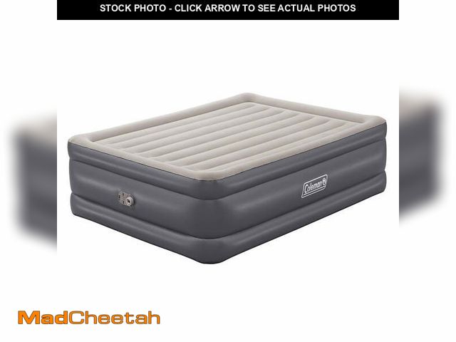 Lot 74-12685522 - Coleman Tritech Air Mattress Queen 22â with Built-in AC Pump - UNUSED