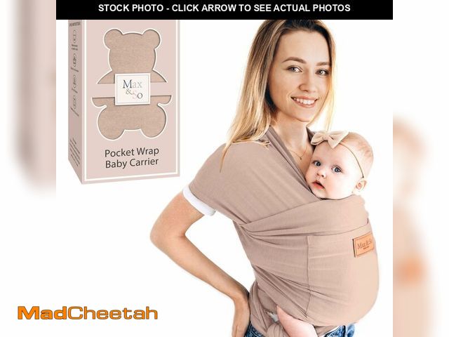 Lot 74-12600633 - Baby Wrap Carrier - Premium Cotton Baby Carrier Wrap for Newborn to Toddler- Infant Carrier- Baby Ho...