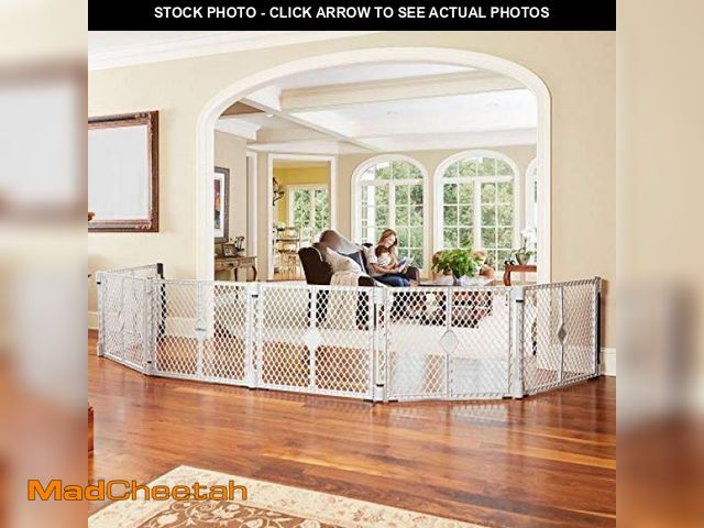 Lot 74-12367839 - Toddleroo by North States - Superyard Duo Extra Wide Baby Gate &amp; Play Yard: 6 Panel Baby Playpen...
