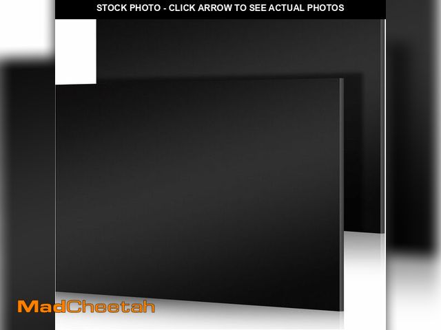Lot 74-10823747 - Frienda 5 Pcs 1/4" Thick, 8" x 12" Black HDPE Sheet HDPE Plastic Sheet High Density Polyethylene She...