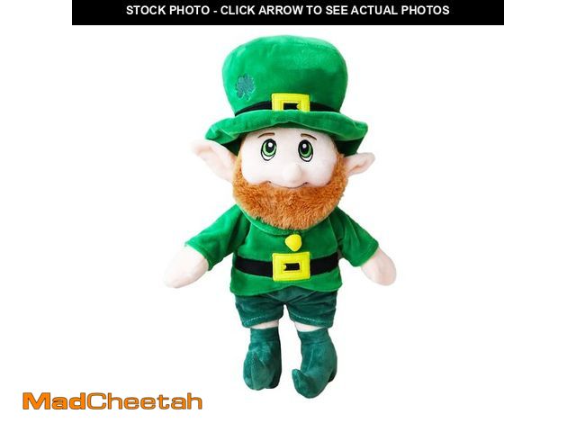 Lot 74-13626067 - illuOKey Leprechaun Plush Doll Toy for Kids, St Patricks Day Decorations, 16 Inches - UNUSED